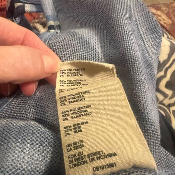 Free People Striped Sweater Tank. Size Large. Great Condition! - Picture 9 of 12